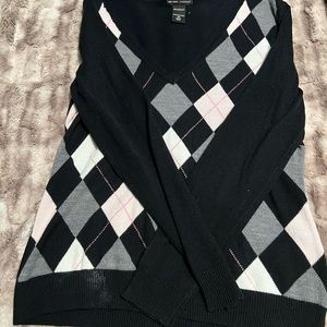 Argyle sweater